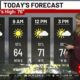 First Alert Forecast: Mostly cloudy and cool Thursday (May 22)