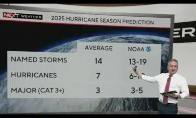 NOAA releases outlook for 2025 Atlantic hurricane season