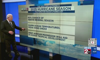 NOAA predicts above average 2025 hurricane season