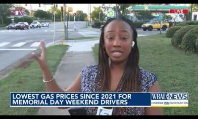 Lowest Memorial Day weekend gas prices since 2021
