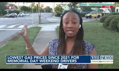 Lowest Memorial Day weekend gas prices since 2021