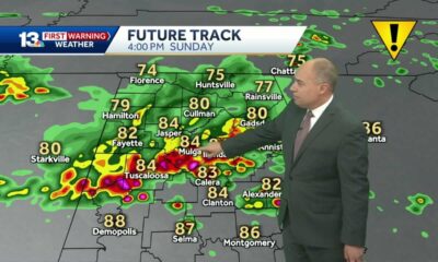Tracking the Threat: Severe storms, heavy rain in Alabama's Memorial Day Weekend forecast