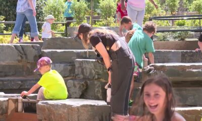 Gipson Play Plaza hosts sneak peek ahead of grand opening