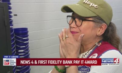 Cashier rings up joy to Pay it Forward