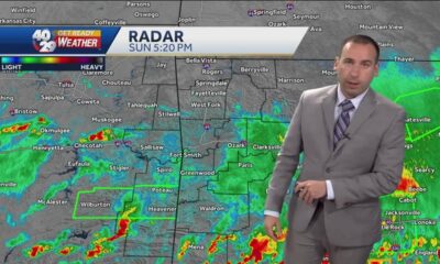 Heavy rain possible for remainder of Sunday