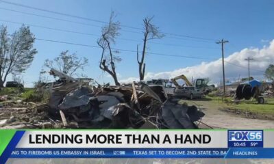 Irvine woman donates mobile home to family who lost everything in London tornado