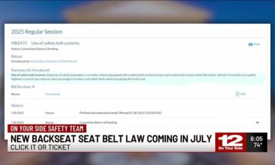 Click it or Ticket: New backseat seat belt law coming to Virginia in July