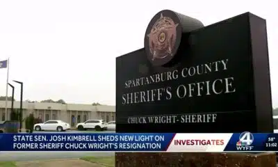 State Senator Josh Kimbrell speaks on former sheriff's resignation, federal investigation