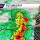 Strong storms to impact central Mississippi thru noon, warm and humid post-storms