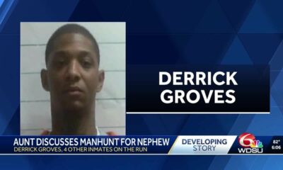 Family of escaped inmate Derrick Groves hope he will turn himself