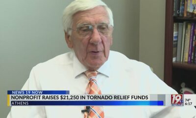 Nonprofit Raises Over $21K in Tornado Relief Funds | May 27, 2025 | News 19 at 6 p.m.