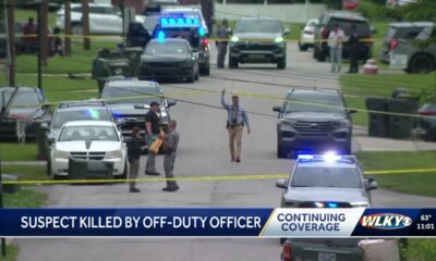 Neighbors react to man being shot, killed by off-duty officer in Jeffersontown