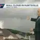 Severe storms, wall cloud in Huntsville Tuesday and fewer storms for Alabama in Wednesday's forecast