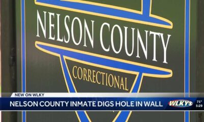 Nelson County inmate tried to smuggle drugs in by digging a hole in the wall