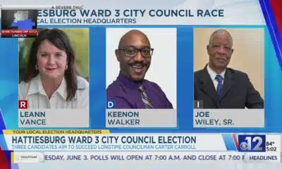 Three candidates vie for Hattiesburg Ward 3 Council seat