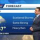 Storms likely again today and Friday