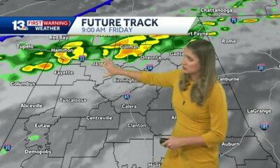 One more round of storms in the Alabama forecast before beautiful weekend weather