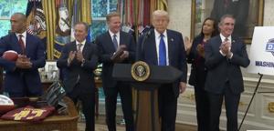 Trump announces 2027 NFL draft will be on National Mall in Washington, D.C. | National