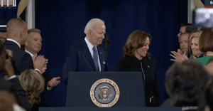 White House shrugs off Harris' speech attacking Trump | California