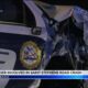 Mobile Police Cruiser crashes on Saint Stephens Road