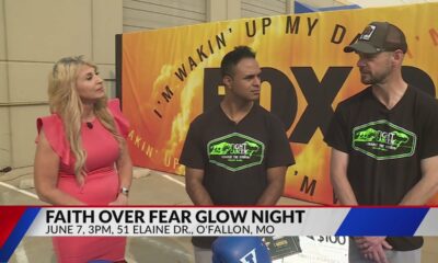 Faith Over Fear Glow Night