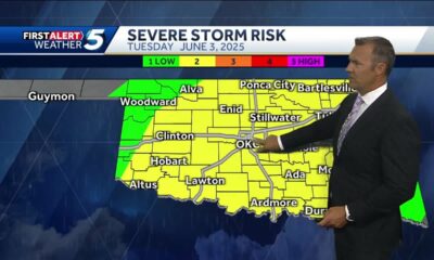 TIMELINE: Storms likely amid alert day in Oklahoma (June 3, 2025)