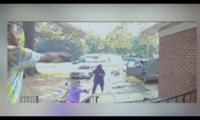 Father speaks after catching stray bullet to the neck while protecting children