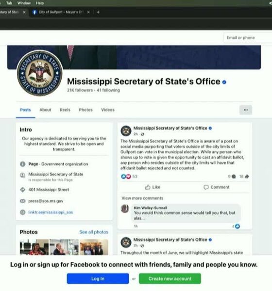 Secretary of State's Office responds to social media post claiming county residents can vote in M...