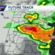 Severe thunderstorms are possible in Alabama heading into the weekend