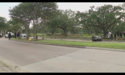 Surveillance video shows violent Fondren crash