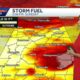 More strong to severe storms are forecast for Alabama heading into the new work week
