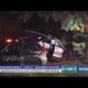 Witness describes fiery crash that injured two HPD officers who were responding to call