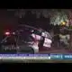 Witness describes fiery crash that injured two HPD officers who were responding to call