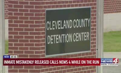Inmate mistakenly released calls News 4 while on the run