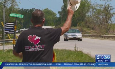 Veteran known as 'Cowboy Dave' brings hope to Kentucky tornado survivors
