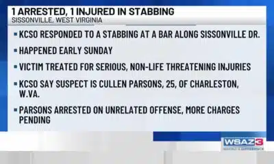 1 injured, 1 arrested after stabbing