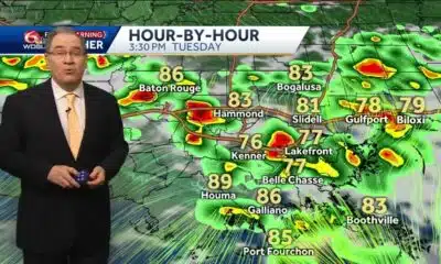 Numerous afternoon storms that may contain heavy rain