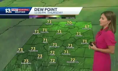 Alabama's weather forecast will become steamy and stormy again after Wednesday as tropical humidi...