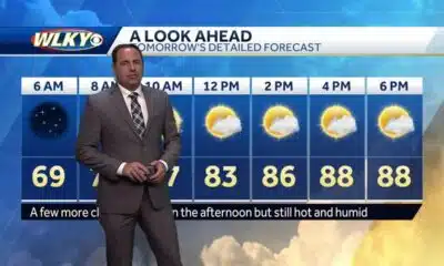 Hot and humid Thursday then rain returns Friday and Saturday