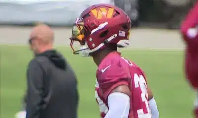 WR Noah Brown carted off practice field, safety Jeremy Reaves signs extension | NBC4 Washington