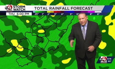 Jay's Thursday Evening Weather for 06/12/25