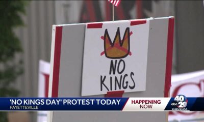 Fayetteville Arkansas No Kings Protest