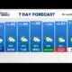 AM Forecast (6/15): Mild and muggy today with scattered showers and storms, highs in the lower 80s