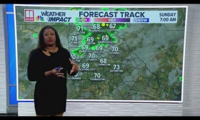 Sunday weather forecast for metro Atlanta, north Georgia