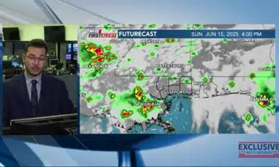 Digital Desk: Scattered showers and storms expected this afternoon (6/15/25)