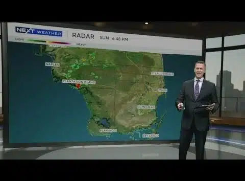 South Florida 6:30 p.m. Weather Forecast 6/15/2025