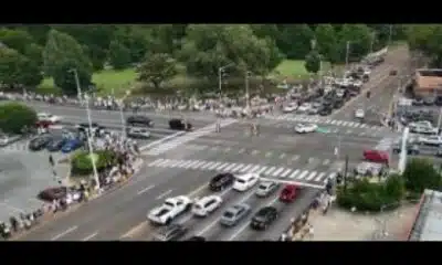 Large crowds gather in Memphis for 'No Kings' demonstrations