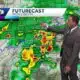 More rounds of showers and storms Monday