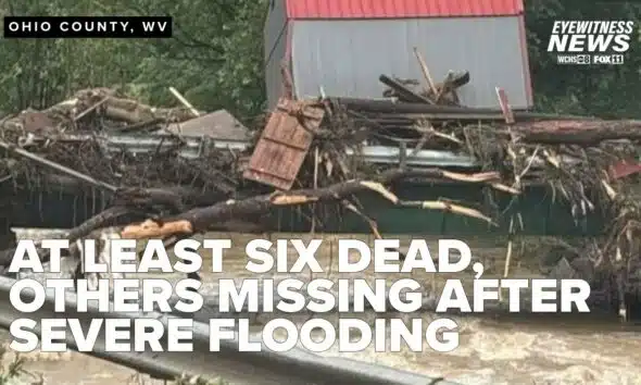 Death toll rises after severe flash flooding in West Virginia