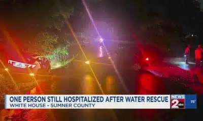 1 person still hospitalized after White House water rescue